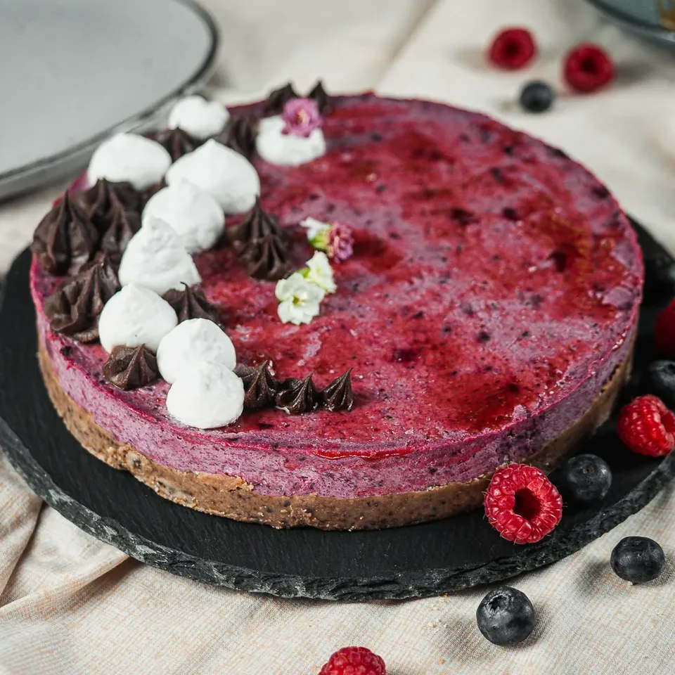 Vegán eper torta