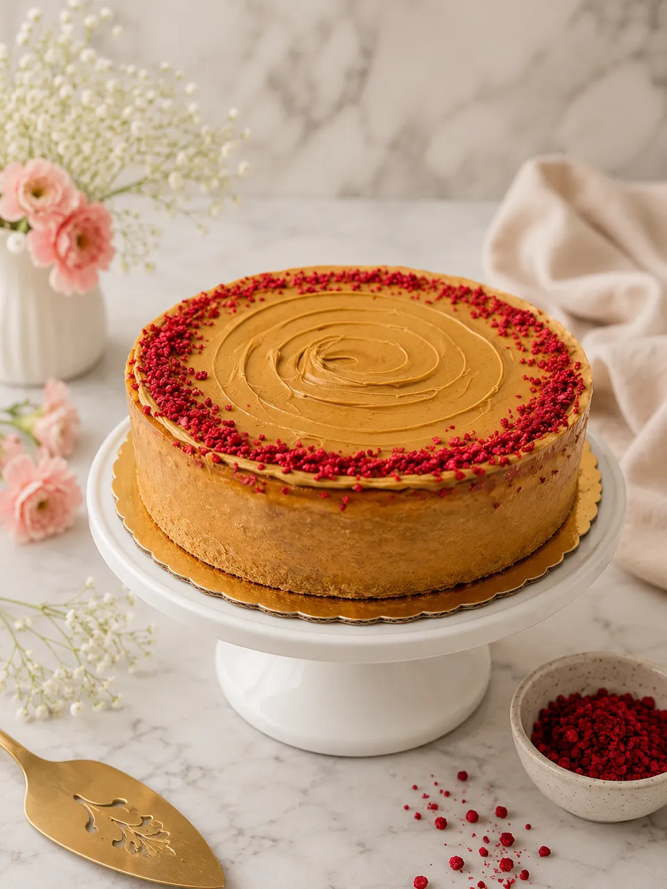 Pisztáciás sajttorta